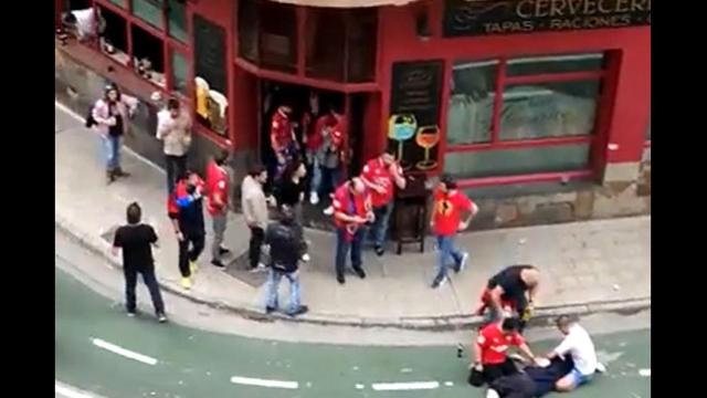 La pelea multitudinaria en Soria