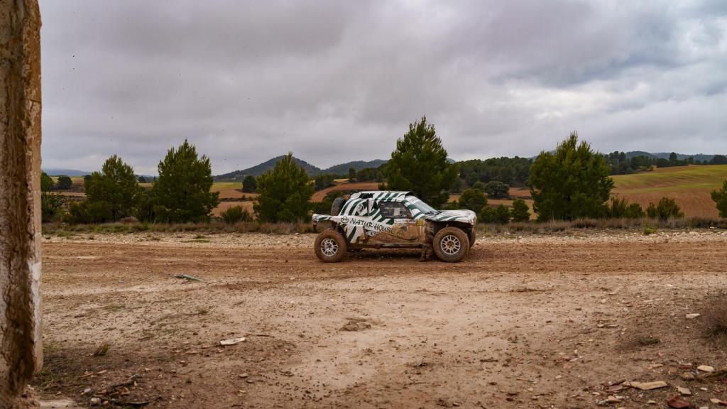 Kilian Revuelta, durante el Rally Baja Lorca - Ciudad del Sol