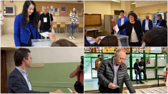 28M: Así votan los principales candidatos de Santiago de Compostela