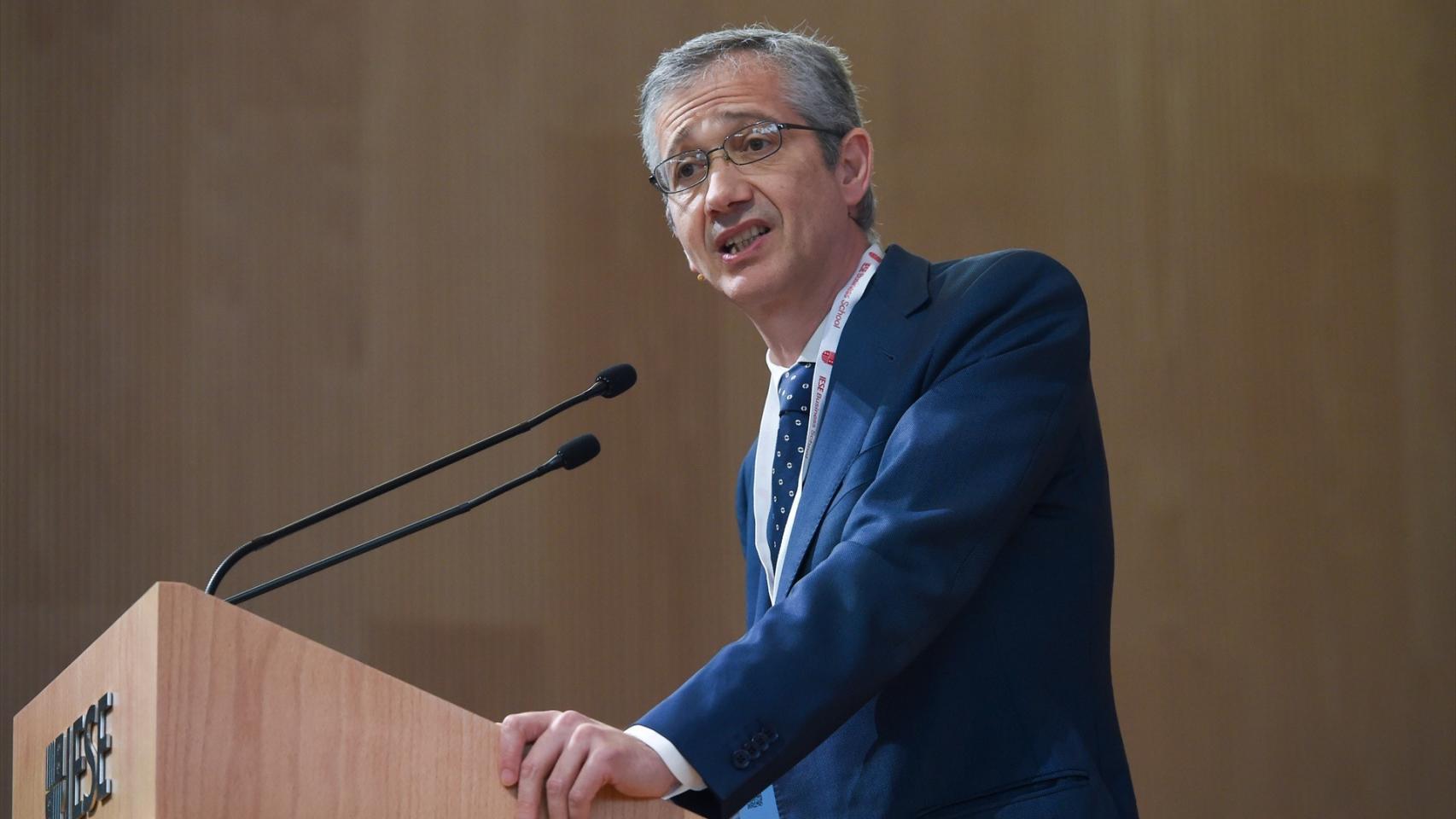 El gobernador del Banco de España, Pablo Hernández de Cos.