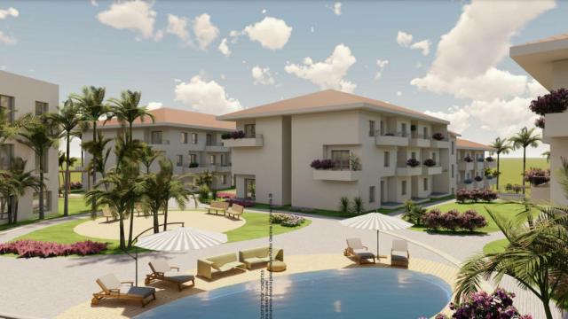 Infografía del anteproyecto del centro residencial para mayores proyectado en Estepona.