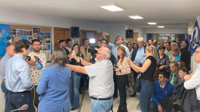 Imagen de la holgada victoria de Eduardo Dolón en Torrevieja.