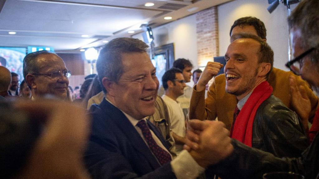 Emiliano García-Page, tras su victoria electoral