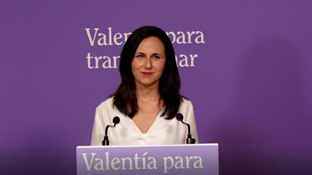La secretaria general de Podemos, Ione Belarra.