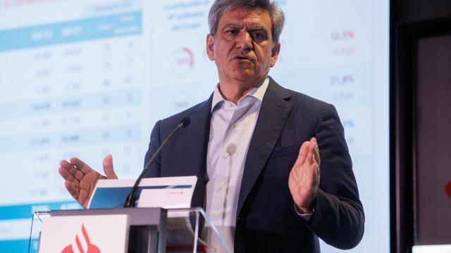 José Antonio Álvarez, vicepresidente no ejecutivo de Santander.