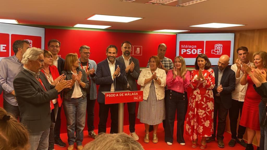 Una imagen de Dani al final de su intervención.