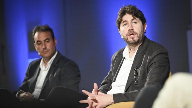 Carlos Calvelo, actual alcalde de Arteixo durante su participación en el Foro La Galicia que viene.