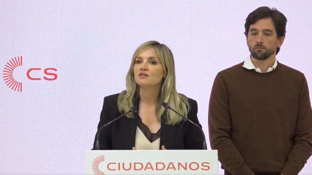 Patricia Guasp en su comparecencia de este lunes.