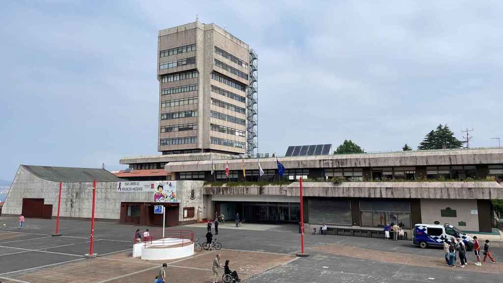Edificio del Ayuntamiento de Vigo, en la Plaza del Rei.