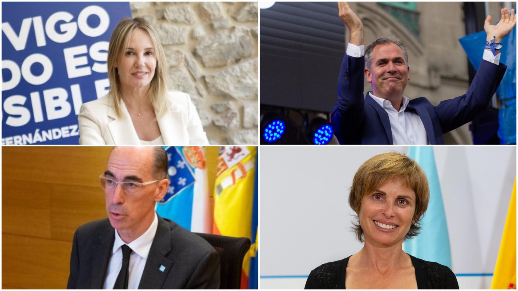 Marta Fernández-Tapias, Rafa Domínguez, Jesús Vázquez Almuiña y Nava Castro.