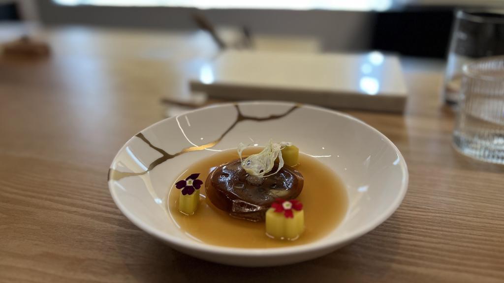 Cada plato de Nintai está minuciosamente cuidado