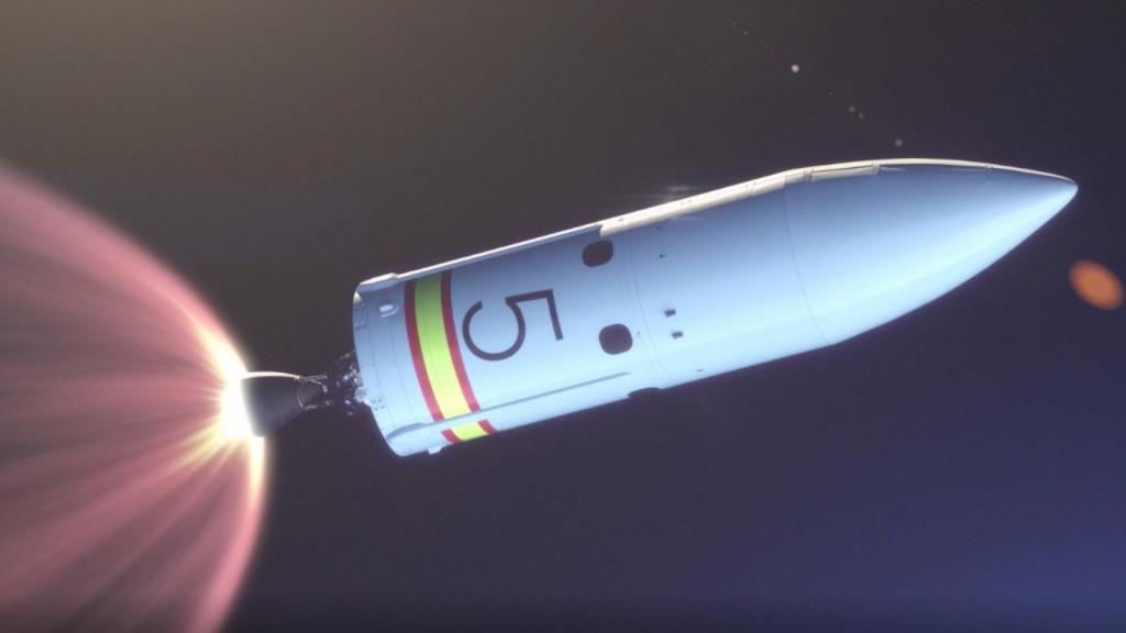 Render de la segunda etapa del Miura 5