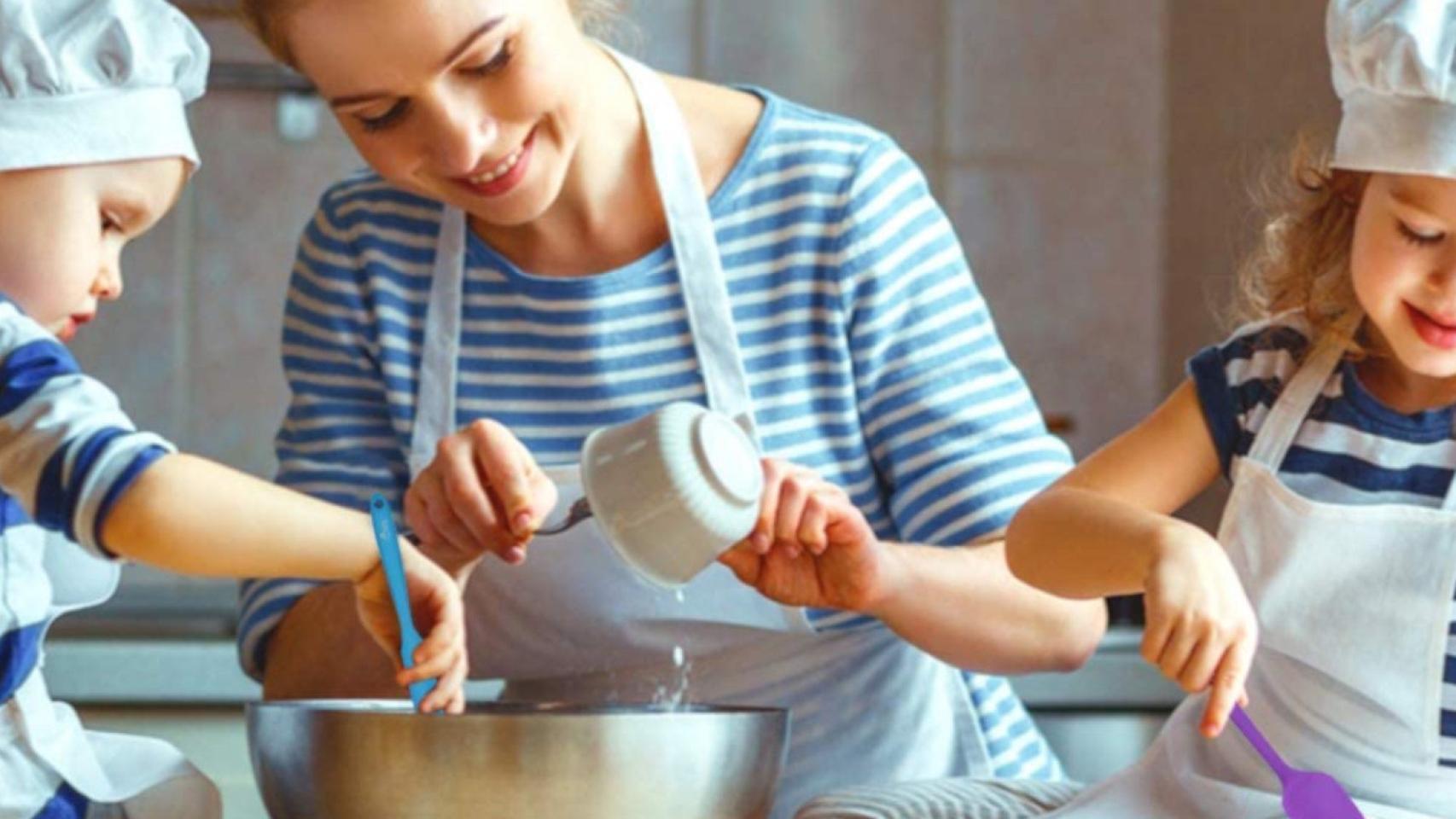 El set de 5 espátulas de silicona que no puede faltar en tu cocina ¡ahora cuesta menos de 12€!