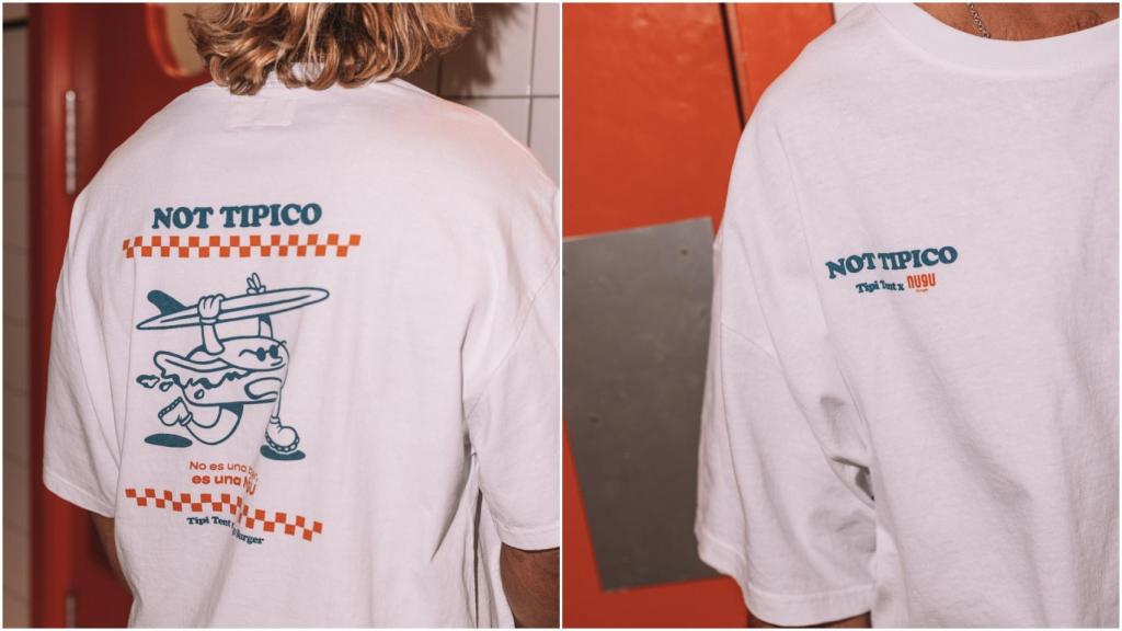 Camiseta Tipi Tent, colaboración con Nugu Buger.
