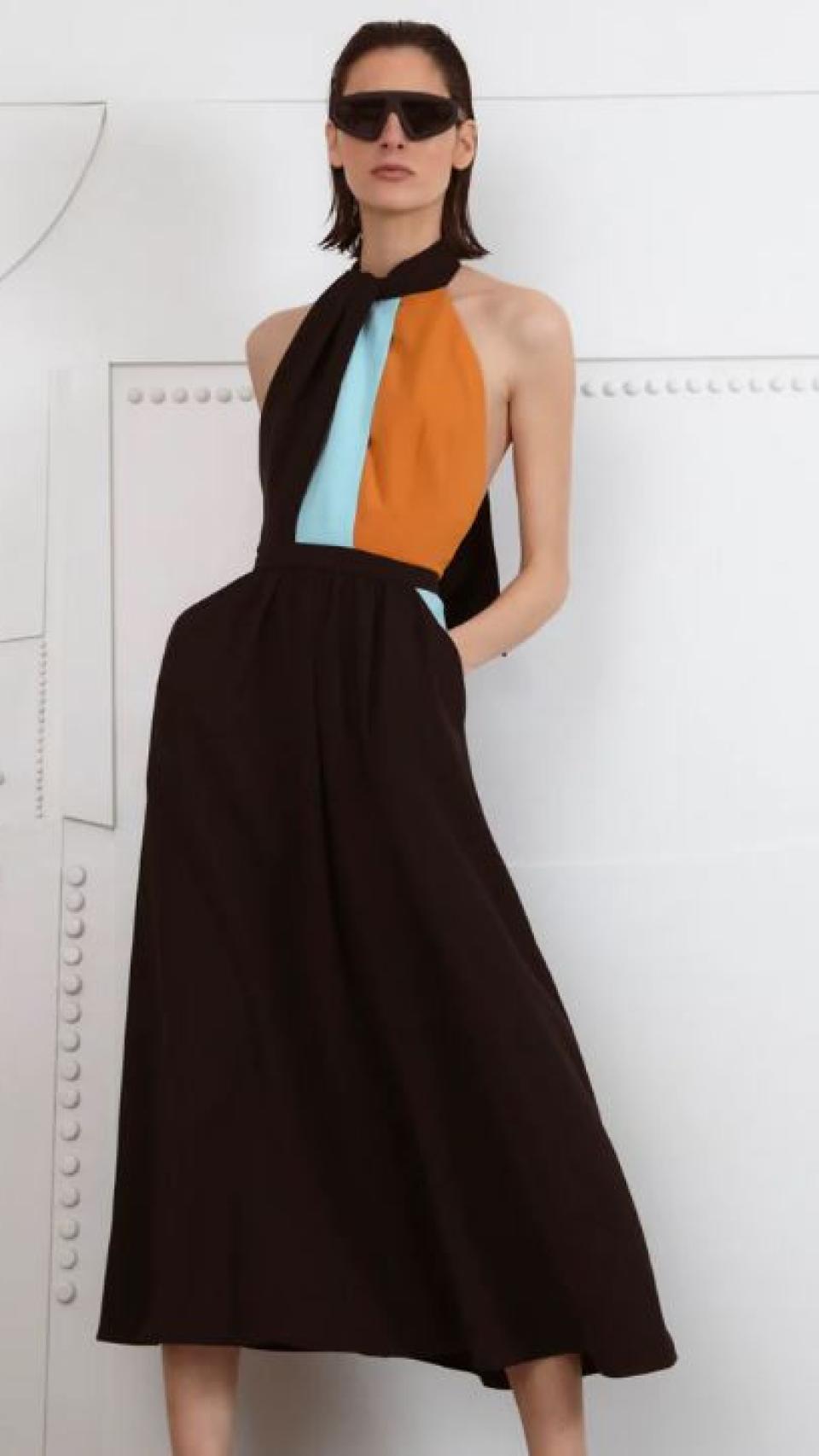 El vestido que ha lucido Emma García.