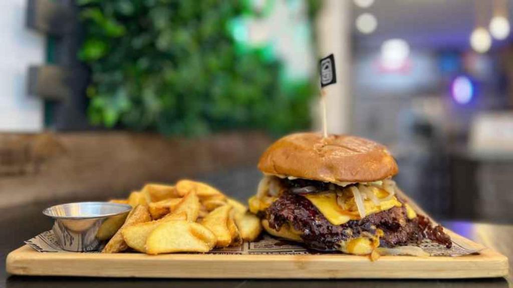 Hamburguesa smash.