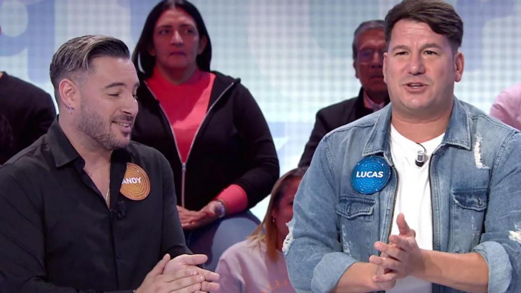 Andy y Lucas en 'Pasapalabra'.