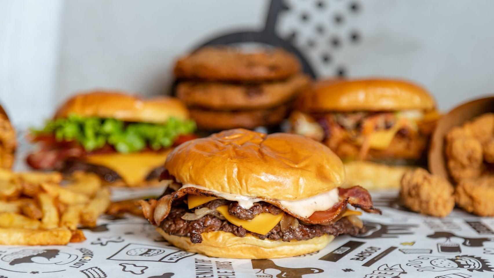 'Smash burgers' de Goiko.