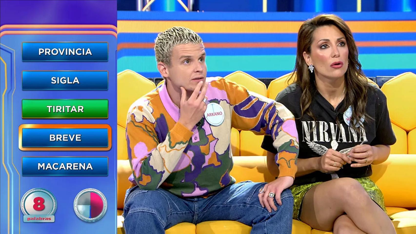 Arkano y Nagore Robles en '25 palabras'.