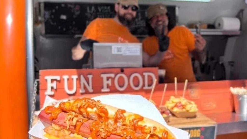 Imagen de uno de los  foodtruck vintage de Alacant Street Market.
