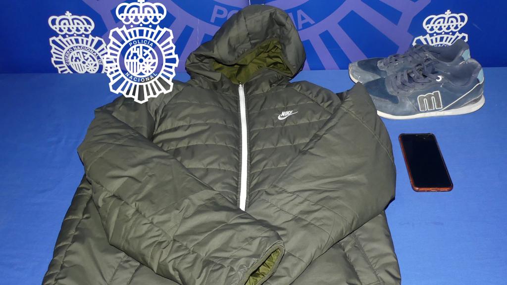 Material intervenido por la Policía Nacional