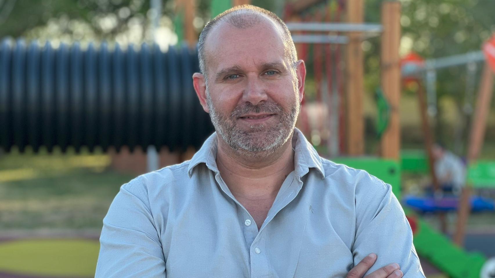 El alcalde de Roales del Pan, David García