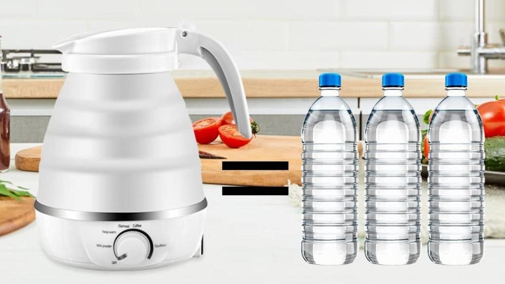 Hervidor de agua plegable, el electrodoméstico que no sabías que existía y ahora necesitas