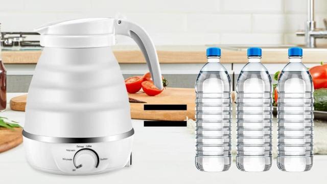 Hervidor de agua plegable, el electrodoméstico que no sabías que existía y ahora necesitas