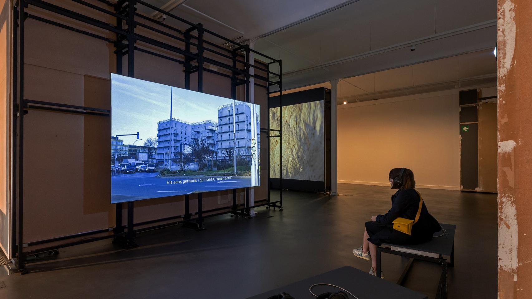 Vista de la exposición de Alex Reynolds en CaixaForum Barcelona