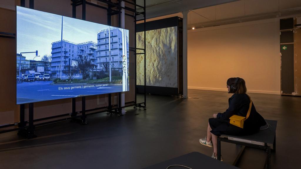 Vista de la exposición de Alex Reynolds en CaixaForum Barcelona