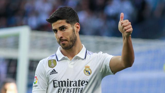 Marco Asensio, con el Real Madrid