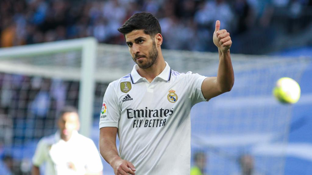 Marco Asensio, con el Real Madrid