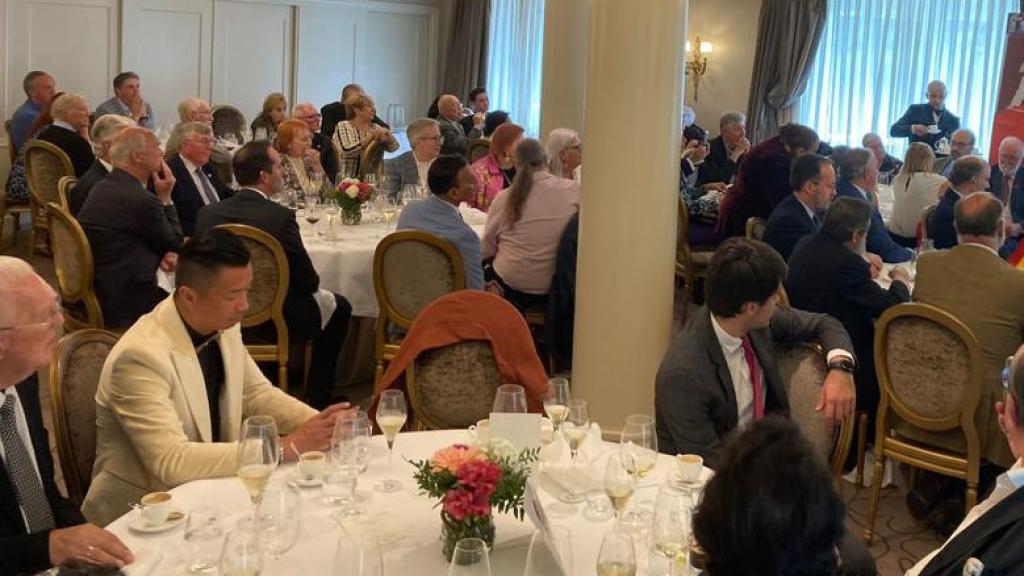 El torero de Pepino Tomás Rufo ha sido homenajeado por el Club Taurino de Londres