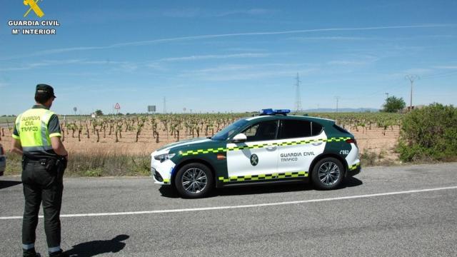 Imagen de un coche de la Guardia Civil de Tráfico