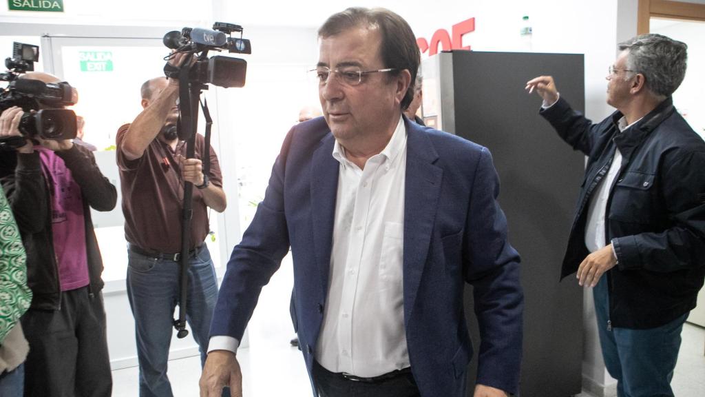 El presidente extremeño en funciones, Guillermo Fernández Vara.