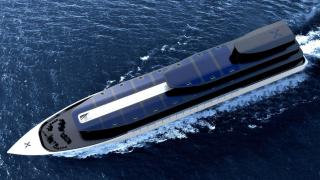 Recreación del aspecto final del Battery Tanker X