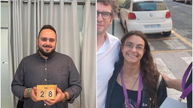 Rodri Gil (Marea) y Aurora Paz (Por Coruña)