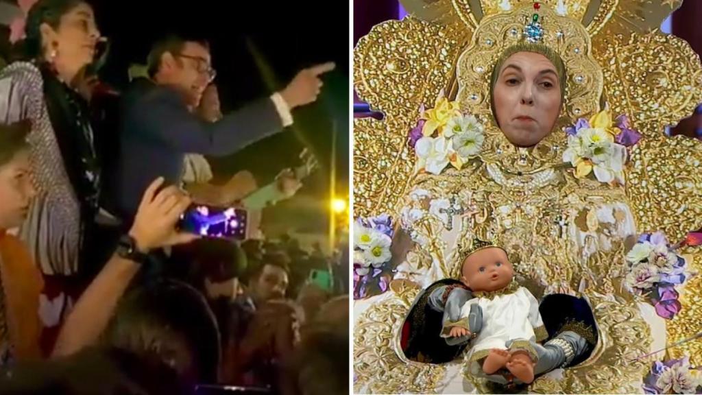 Captura del vídeo y del gag de la TV3.