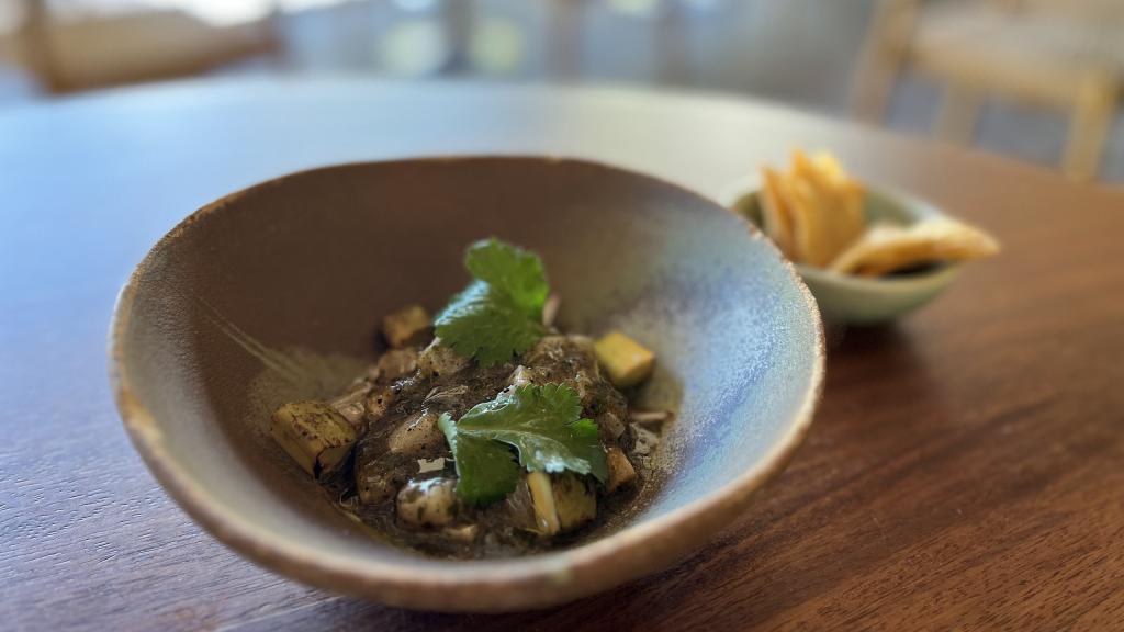 Ceviche de lubina