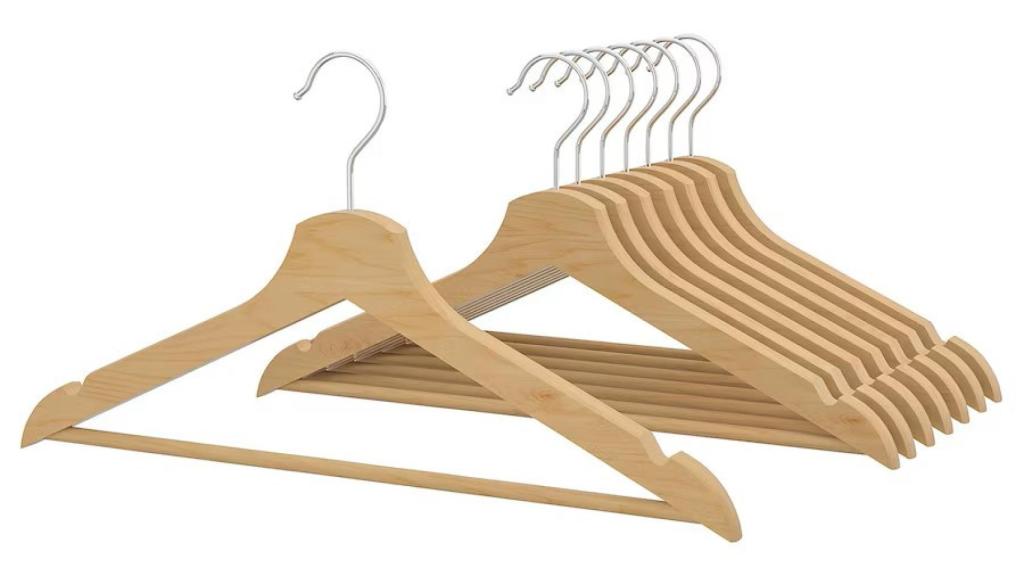 Perchas de Ikea.