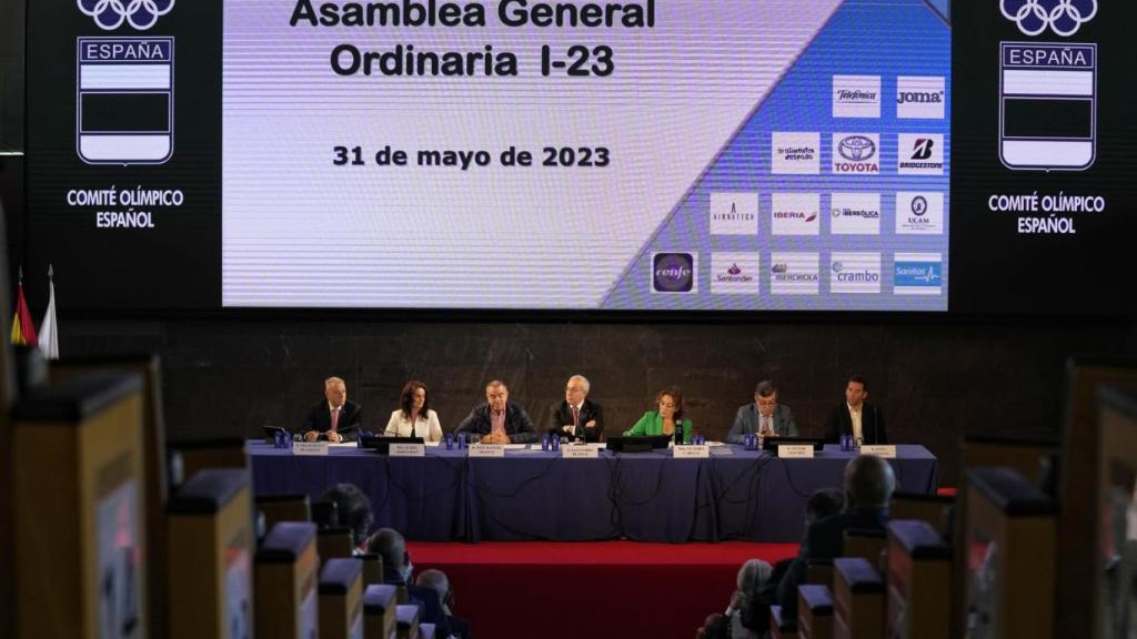 Un momento de la Asamblea General Ordinaria del COE.