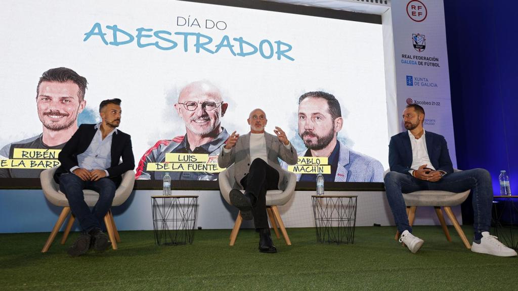 Una imagen de las ponencias de entrenadores de élite.