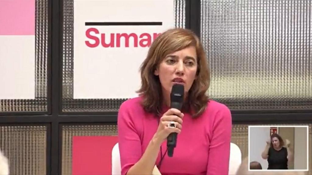 Marta Lois, portavoz de Sumar en el Congreso.