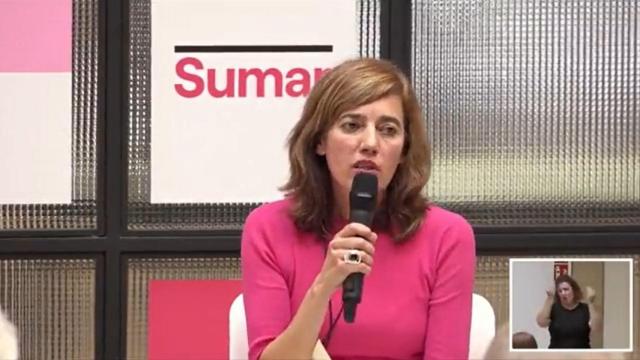 Marta Lois, portavoz de Sumar en el Congreso.