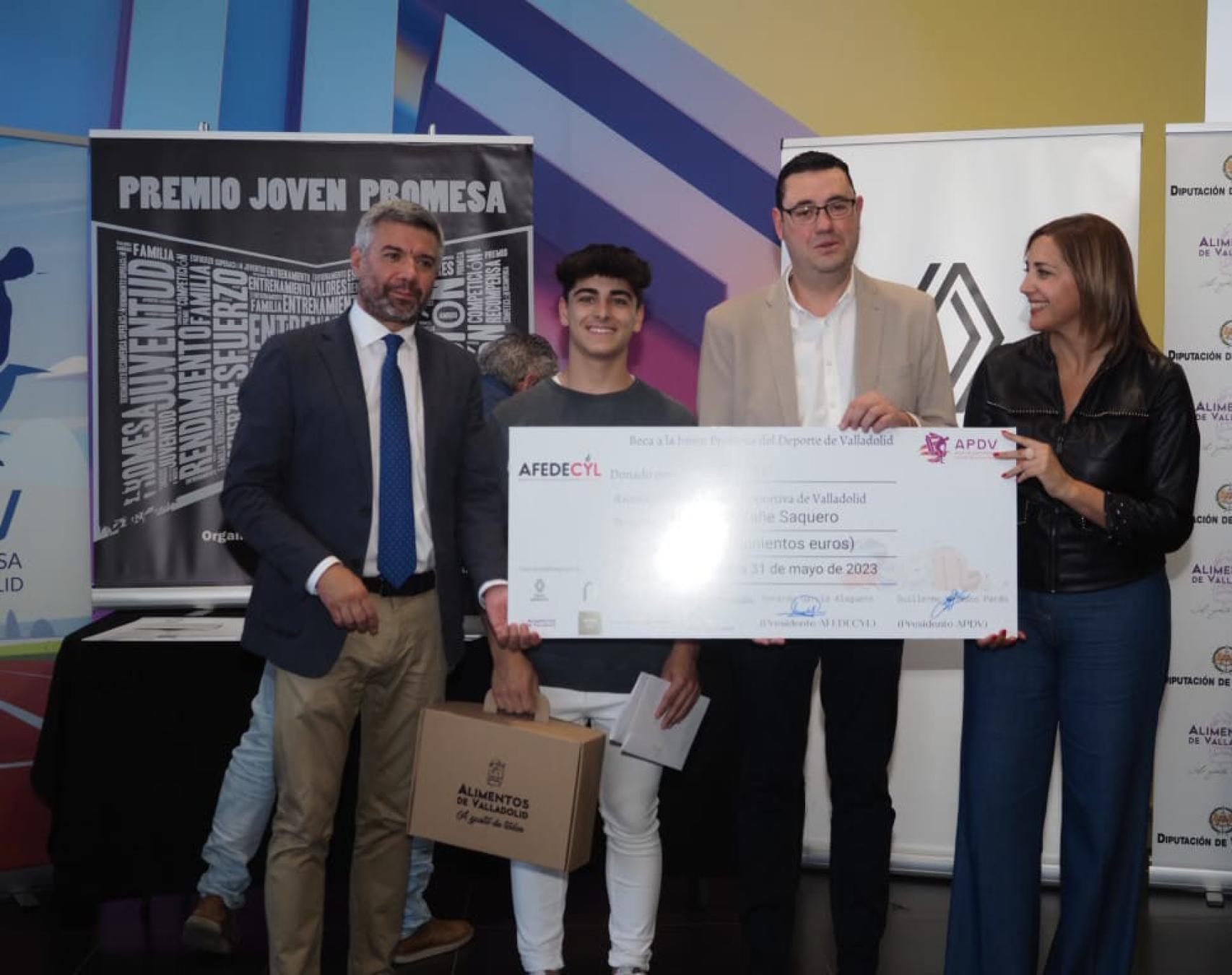 Nuño Villafañe, segundo finalista del premio Joven Promesa