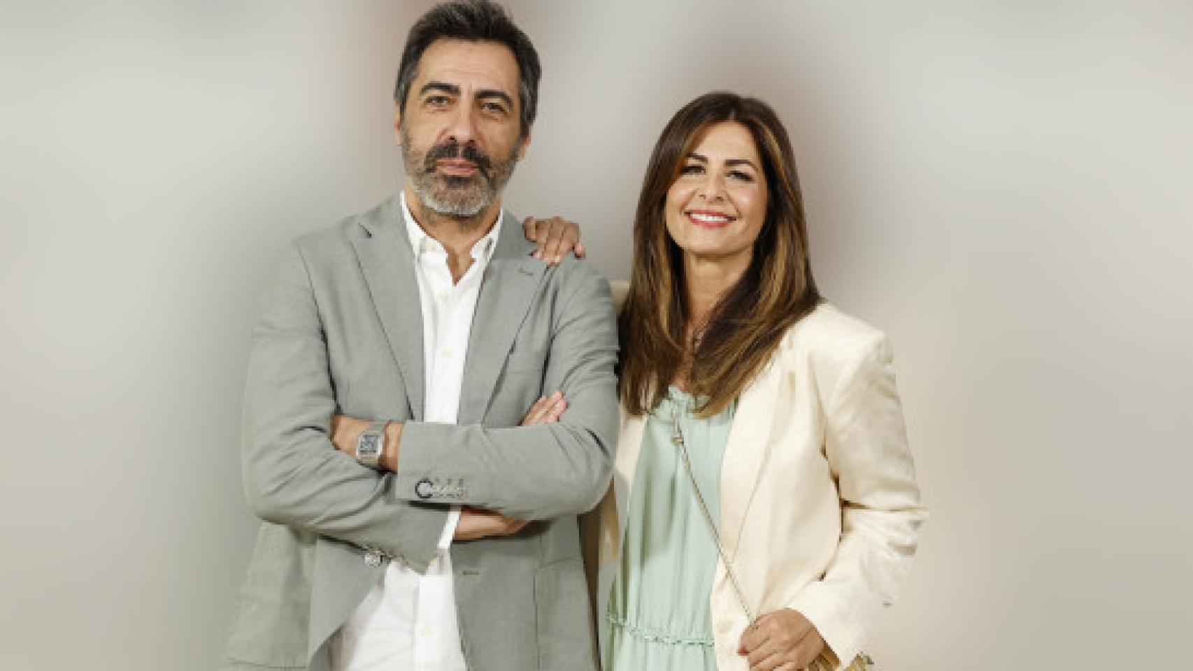 La pareja, en una foto de archivo.