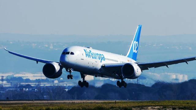 Avión Dreamliner de Air Europa.