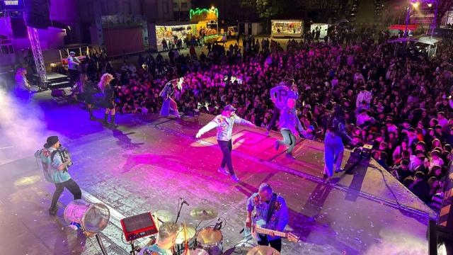 Una actuaciónde la Orquesta Panorama