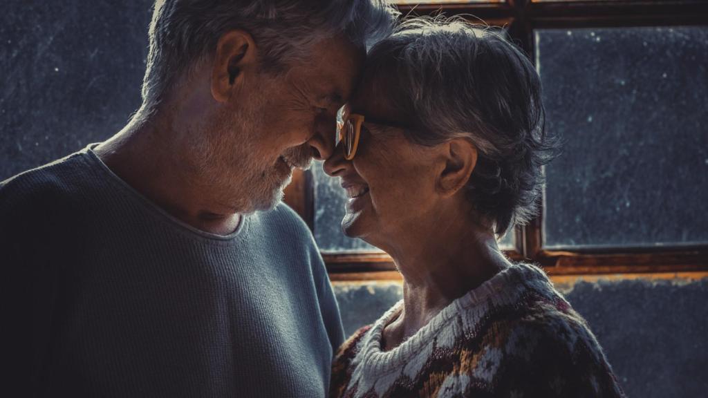 Imagen de archivo de una pareja.