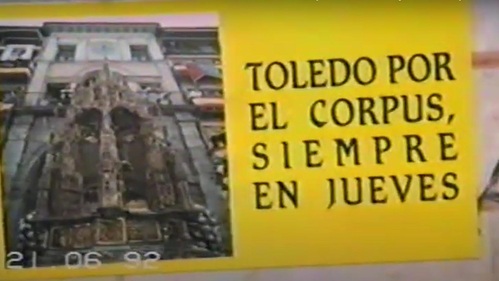 Fotograma de la última grabación incluida en la Filmoteca de la Real Academia de Bellas Artes y Ciencias Históricas